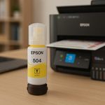 Tinta Epson T504420-Al Amarillo L4150