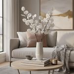 Rama Artificial de Eucalipto Ivory