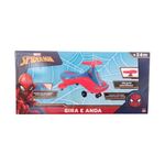 Carro Gira y Camina con Sonido y Luces Spider-Man