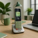 Dúo de Teléfonos Inalámbricos con Contestador Digital