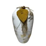 Florero de Barro Decorativo Blanco