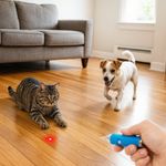Juguete Láser para Mascotas con Baterías Incluidas
