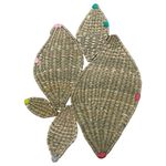 Porta Platos de Hoja Tonos Claros