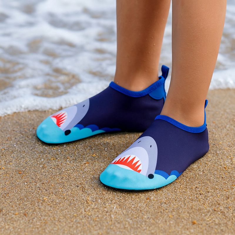 Zapatos Acuáticos con Diseño de Tiburón Talla 30/31