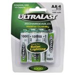 Baterías Aa Recargables Solar 4Pk Ultra - Ace