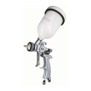 Pistola para Pintar de Gravedad HVLP con Vaso Plástico