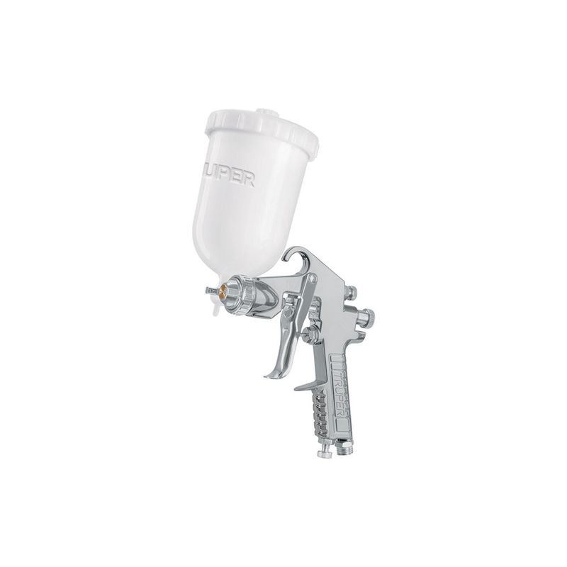 Pistola para Pintar de Gravedad LVMP con Vaso Plástico