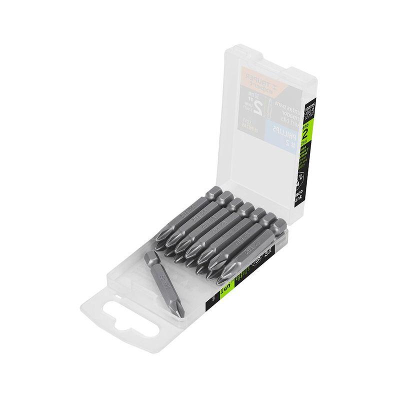 Estuche con 15 Puntas de Cruz PH2