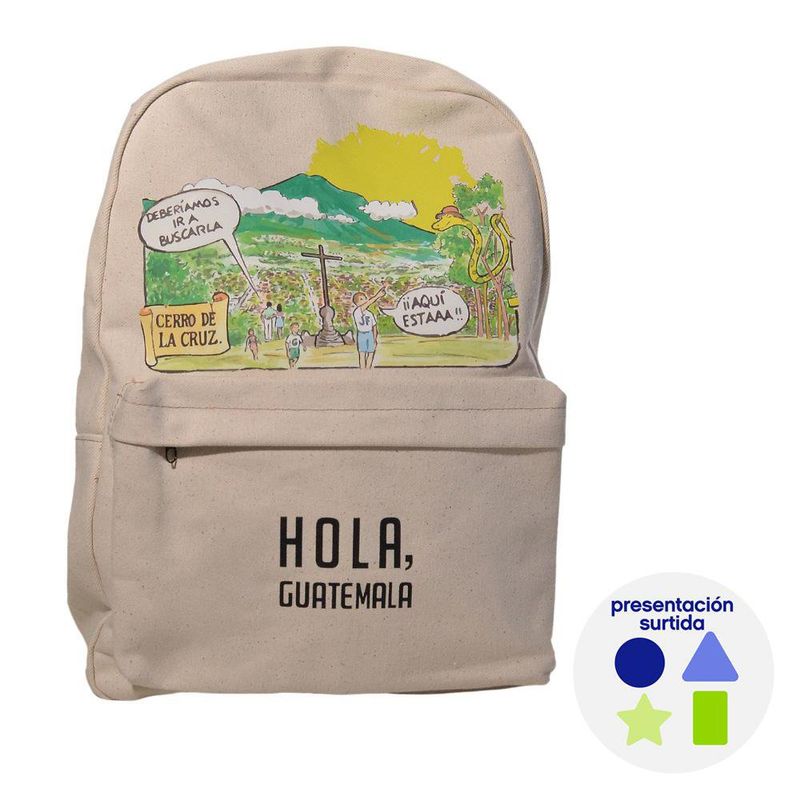 Mochila Hola Guatemala Diseño Surtido