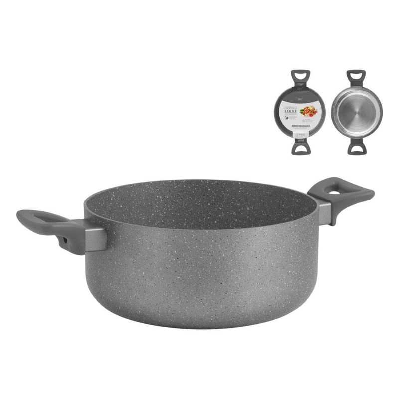 Cacerola Alta Stone Full Inducción Gris