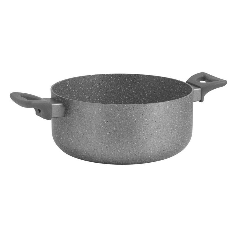 Cacerola Alta Stone Full Inducción Gris