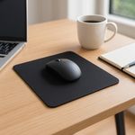 Mouse Pad Antideslizante Negro