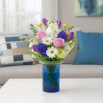 Florero Azul 18x18x20 Cm