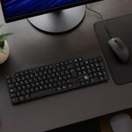 Teclado Multimedia Alámbrico Negro