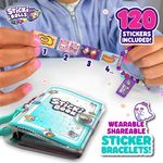 Set de Libro con 120 Stickers y Pulsera