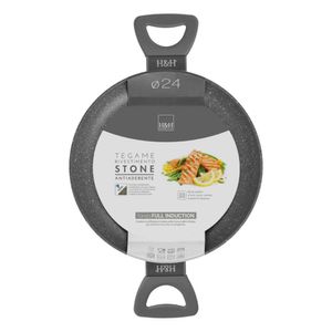 Cacerola Baja Stone Full Inducción Gris