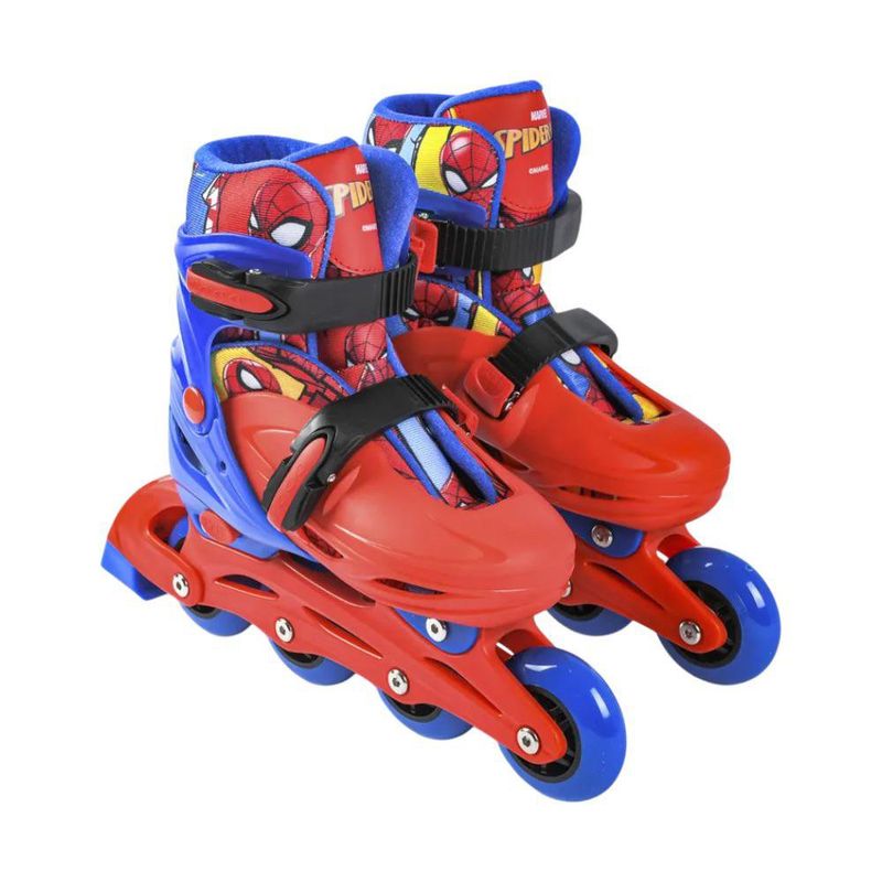 Patines Infantiles Ajustables con Diseño de Spiderman