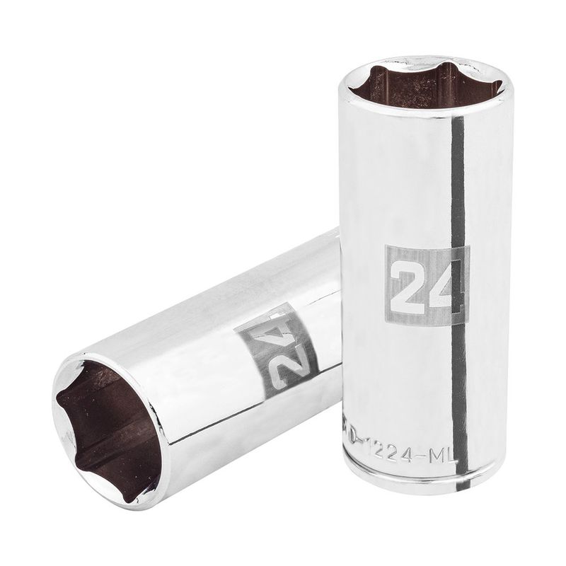 Dado Largo de 6 Puntas Medida 24 Mm