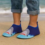 Zapatos Acuáticos con Diseño de Tiburón Talla 28/29