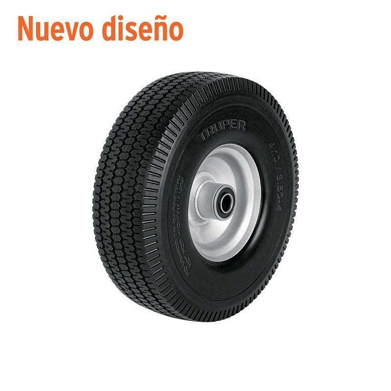 Rueda Imponchable para Eje Lateral de 10 Plg