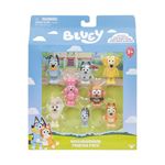 Set de Figuras Bluey y Amigos del Barrio 8 Personajes