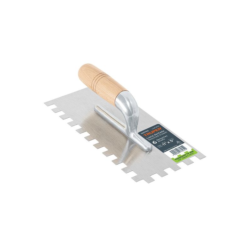 Cuchara Dentada Cuadrada de 11 Plg