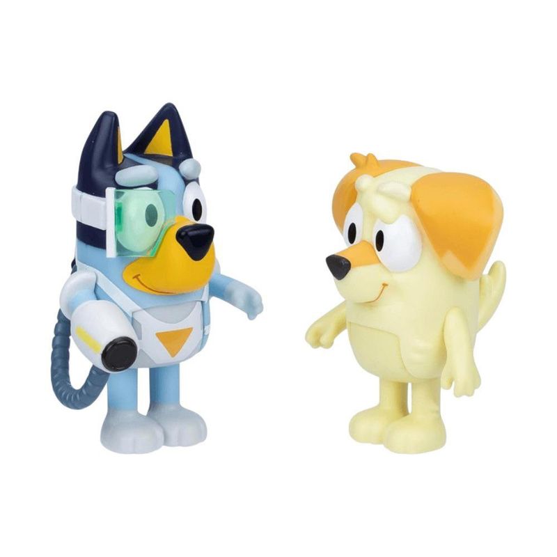 Set de 2 Figuras Bluey con Diseños Surtidos