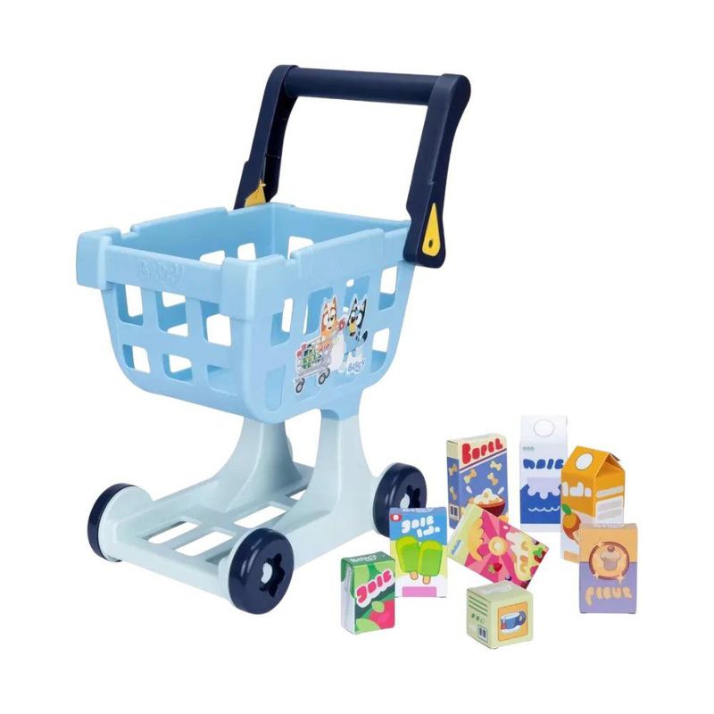 Carrito de Compras Bluey con Accesorios