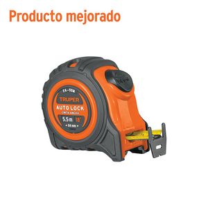 Cinta Métrica Auto Lock contra Impactos de Cinta Ancha 5.5M