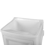 Mueble de Baño Plástico Blanco con Lavamanos 51 x 43 Cm