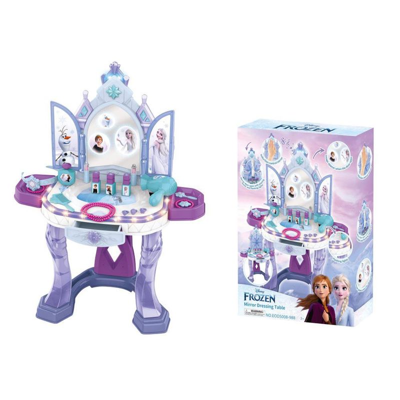 Tocador Infantil Frozen con Accesorios y Espejo