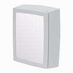 Gabinete de Baño Plástico Blanco con Espejo 30 x 37 x 1 Cm