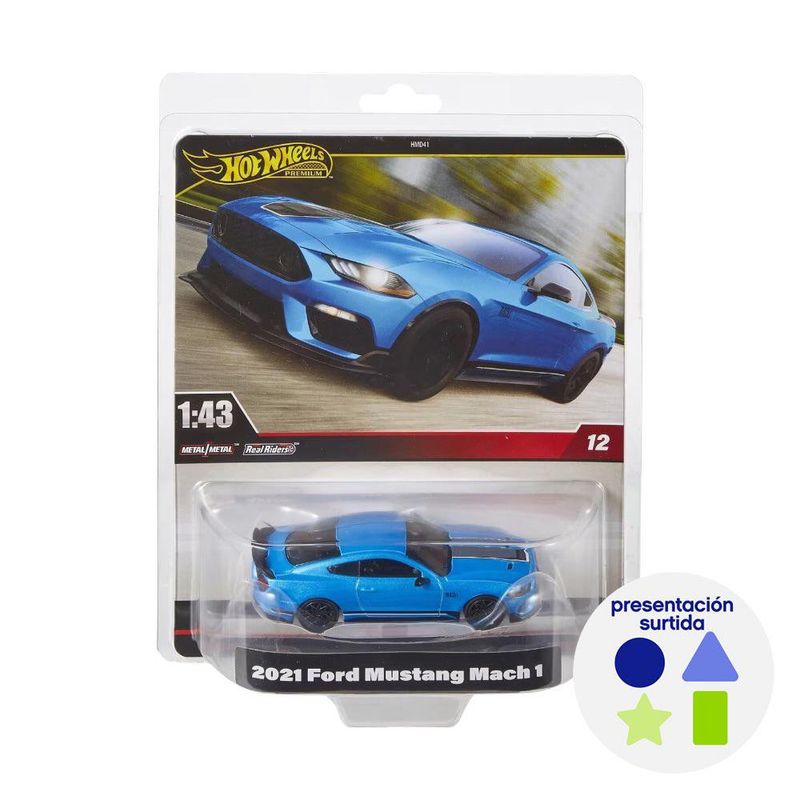 Hot Wheels Premium Vehículo a Escala 1:43 Diseños Surtidos