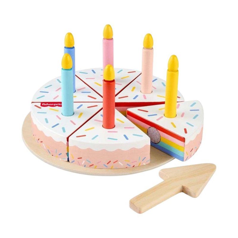 Pastel de Cumpleaños de Madera