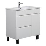 Vanity con Lavamanos Blanco Grace 80x45.5x72 cm