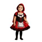 Disfraz Infantil de Caperucita Roja con Capucha Talla S