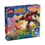 Sonic Knuckles vs. Dr. Eggman Egg Crusher Mech