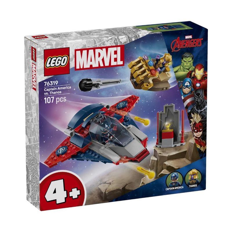 Marvel Capitán América vs Thanos