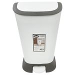 Basurero con Pedal Blanco 6.5 L