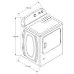 Secadora De Carga Frontal A Gas 46 Lb - Whirlpool