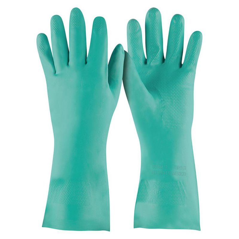 Guantes de Nitrilo Verde Multiusos Talla L