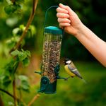 Alimentador para Aves de 4 Puertos 2 en 1