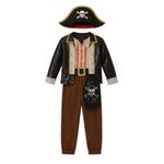 Disfraz de Pirata Infantil con Sombrero Talla M