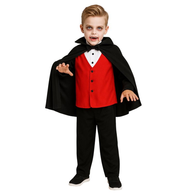 Disfraz de Vampiro Infantil con Capa Talla S