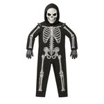 Disfraz de Esqueleto Infantil con Máscara Talla L
