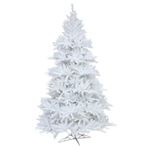 Árbol de Navidad Blanco Elegante 7 Pies