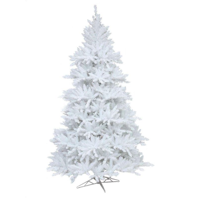 Árbol de Navidad Blanco Elegante 7 Pies