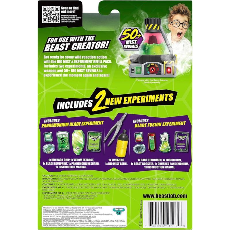 Set Bio Lab & Experiment Refill 50 Revelaciones De Niebla