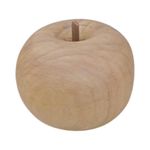 Figura Decorativa de Manzana en Madera - San Diego