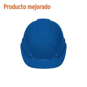 Casco de Seguridad Ventilado con Ajuste de Matraca Azul
